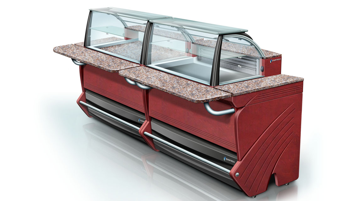 AMV Design  Enofrigo foodservice Ventilated refrigerated cabinet brunch